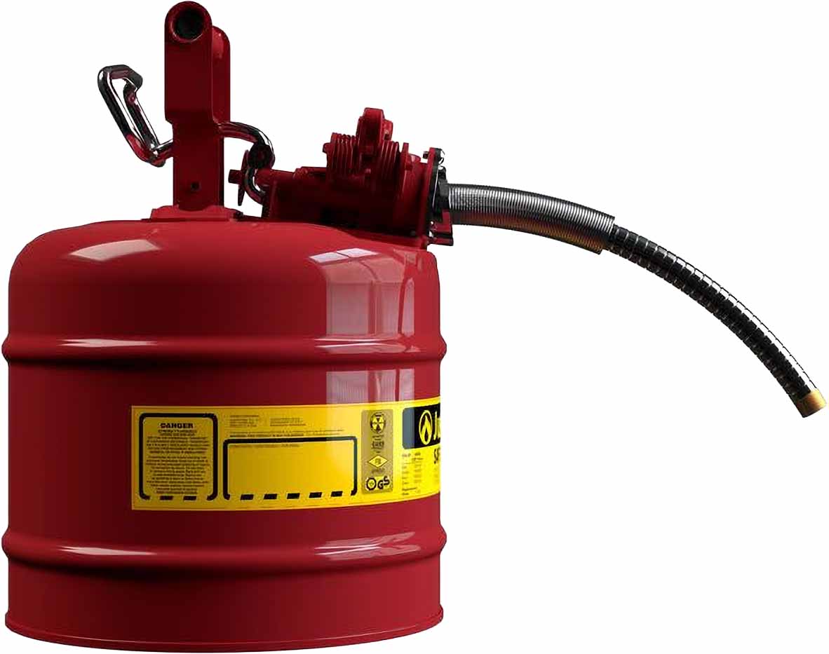 justrite-7220120-2-gallon-5-8-metal-hose-steel-safety-can-for-flammables-type-2-accuflow-red-2