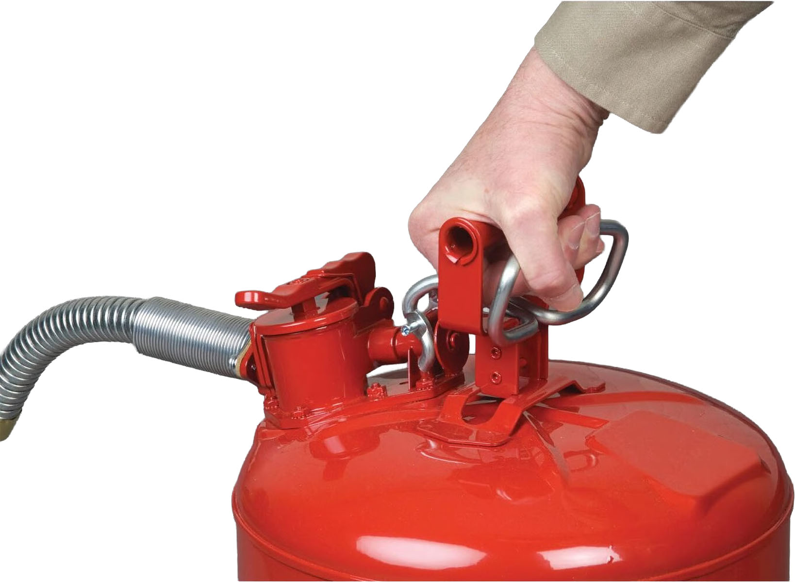 justrite-7250130-5-gallon-1-inch-metal-hose-type-2-accuflow-flammable-safety-can-red-4