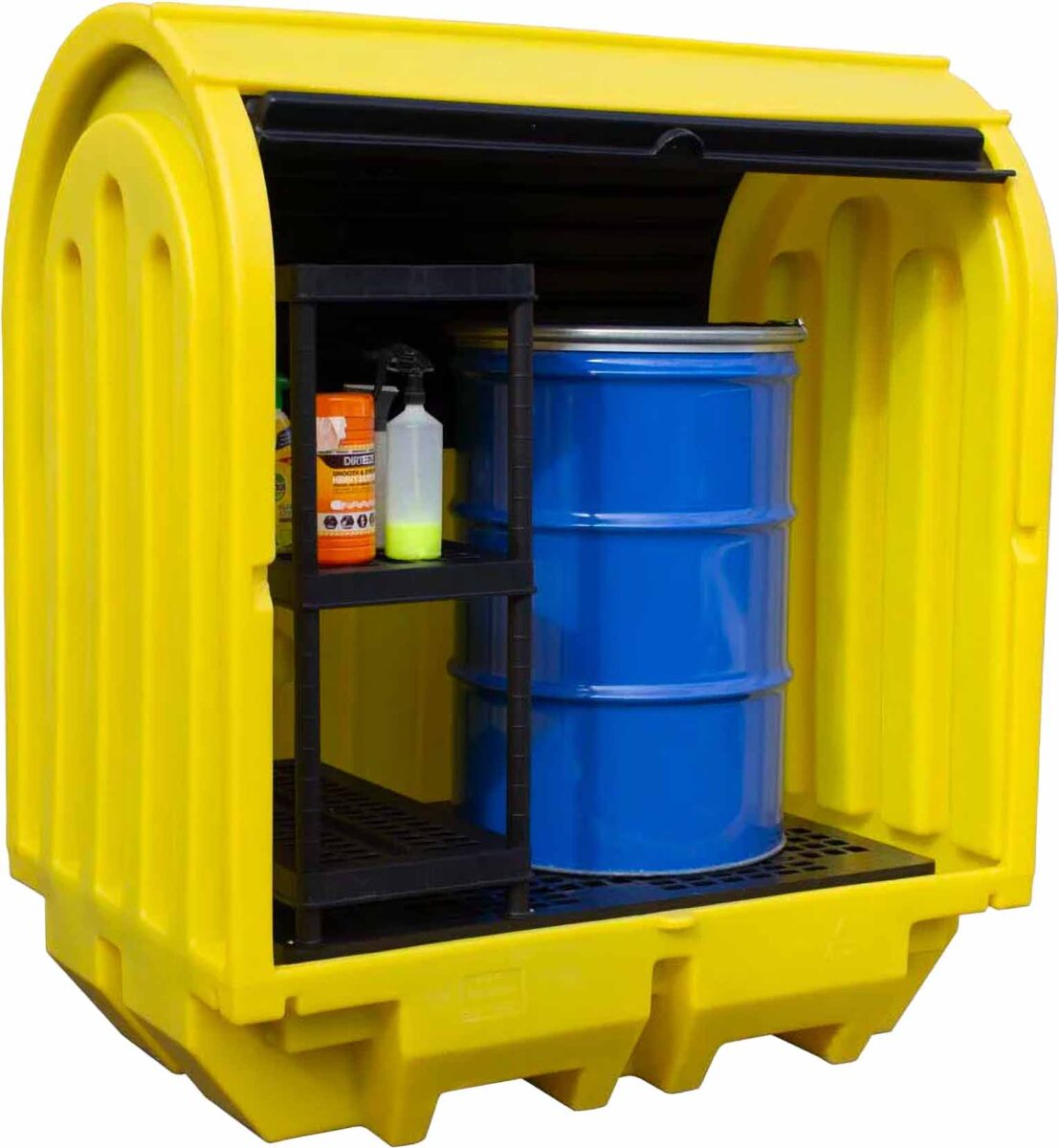 romold bp2hcs hard covered drum spill pallet 1