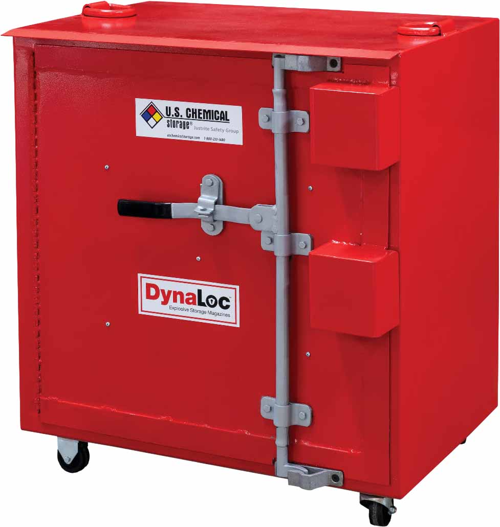 justrite el451 dynaloc tip 2 ic mekan patlayici depolama dolabi tekerlekli kirmizi 1